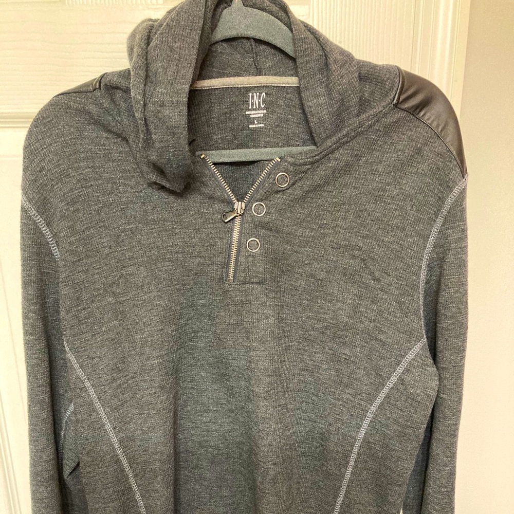 I-N-C thermal pullover